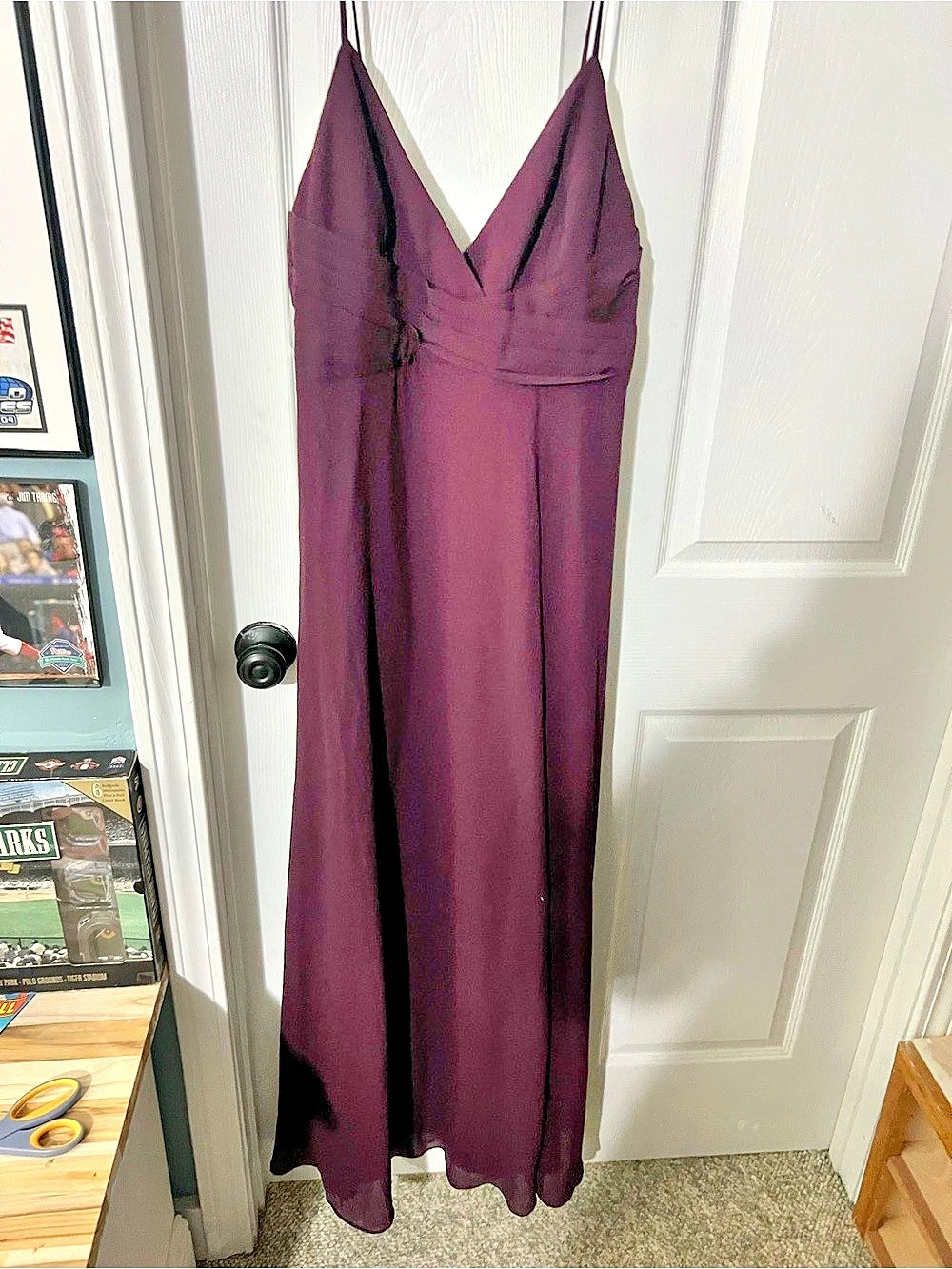 Lulus Melora Plum Purple Sleeveless Maxi Dress Size Large